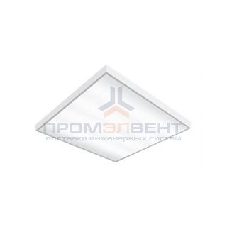 Светодиодный светильник "ВАРТОН" офисный встраиваемый 595*595*50 мм 36 ВТ 2700К с функцией аварийного освещения класс защиты IP40