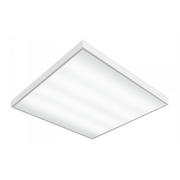 Светодиодный светильник "ВАРТОН BASIC" офисный встраиваемый/накладной 595*595*50мм 35 ВТ 5000К