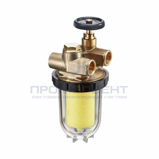 Фильтр топливный Oventrop Oilpur Z A - 3/8" (ВР/ВР, с сетчатым патроном 100-150 μm)