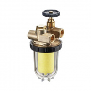 Фильтр топливный Oventrop Oilpur Z A - 3/8" (ВР/ВР, с сетчатым патроном 100-150 μm)