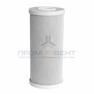 Сменный картридж для фильтра 10"SL АКВАТЕК FCCBL10M (прессованный уголь, 10 мкм)