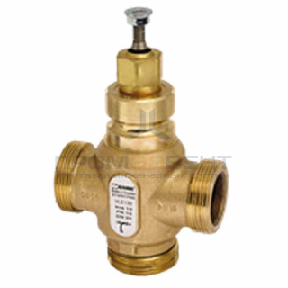 Клапан регулирующий трёхходовой ESBE VLE132 - DN15 (1" НР/НР/НР, PN 16, Kvs 2.5, Tmax. 150°C, бронза)