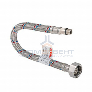 Подводка под смеситель гибкая VALTEC (Смеситель/Гайка) - M10(18мм) x 1/2", длина 600 мм