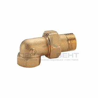 Сгон угловой Giacomini R19 - 1" (без покрытия)