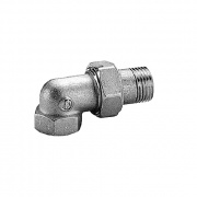 Сгон угловой Giacomini R19 - 1/2" (цвет хромированный)