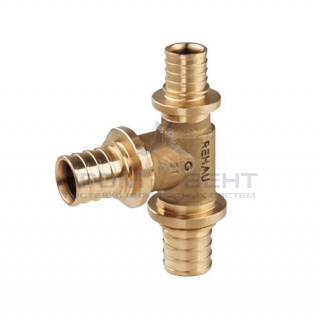 Тройник REHAU PLATINUM - 20 (бронза, для труб из сшитого полиэтилена RAUTITAN)