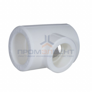 Тройник переходной KALDE - 32 x 25 x 25 (для полипропиленовых труб под пайку, цвет белый)