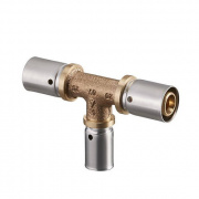 Тройник переходной Oventrop Cofit P - 50x4.5 x 40x3.5 x 50x4.5 (прессовой, латунь)