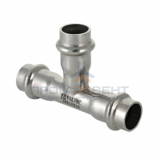 Тройник переходной VALTEC VTi.931 - 18 x 15 x 18 (прессовой, для труб из нержавеющей стали)