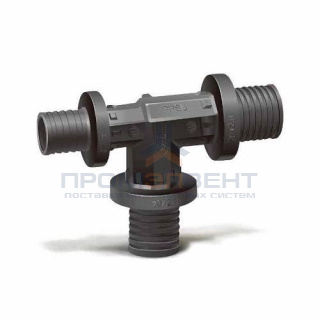 Тройник переходной Varmega Slide-fit - 32 x 16 x 32 (для труб из сшитого полиэтилена)