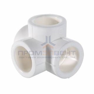 Крестовина двухплоскостная VALTEC VTp.778 - 32 (для полипропиленовых труб под пайку, цвет белый)