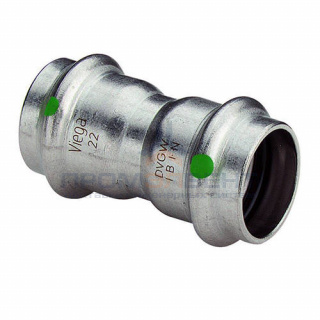 Муфта Viega Sanpress Inox 2315 - 54 (нержавеющая сталь)