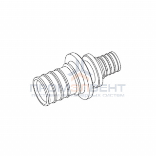 Муфта редукционная REHAU MX - 50 x 32 (латунь, для труб из сшитого полиэтилена RAUTITAN)