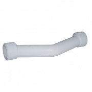 Обвод двухраструбный KALDE - 25 (для полипропиленовых труб под пайку, цвет белый)