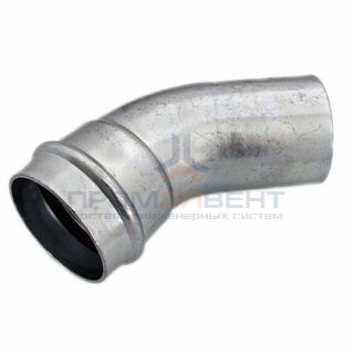 Отвод 45° Conex Banninger PC 5040 - 22 (оцинкованная сталь)