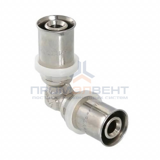 Отвод 90° VALTEC VTm.251 - 20 (прессовой, для металлопластиковых труб)