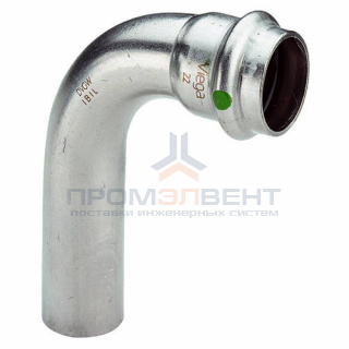 Отвод 90° Viega Sanpress Inox 2316.1 - 42 (нержавеющая сталь)