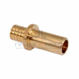 Переход на запрессовку REHAU RX - 20 x 18 (бронза, для труб из сшитого полиэтилена RAUTITAN)