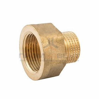 Переход с наружной на внутреннюю резьбу ELSEN METALIT EBF20 - 1/2" x 3/4" (латунь без покрытия)