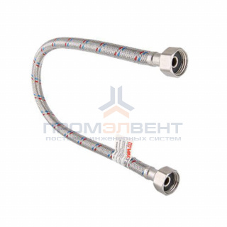 Подводка для воды гибкая VALTEC (Гайка/Гайка) - 1/2" (длина 600 мм)