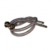 Подводка под смеситель гибкая iMperial (Гайка/Штуцер) - 1/2" x 3/8" (пара, длина 800 мм)