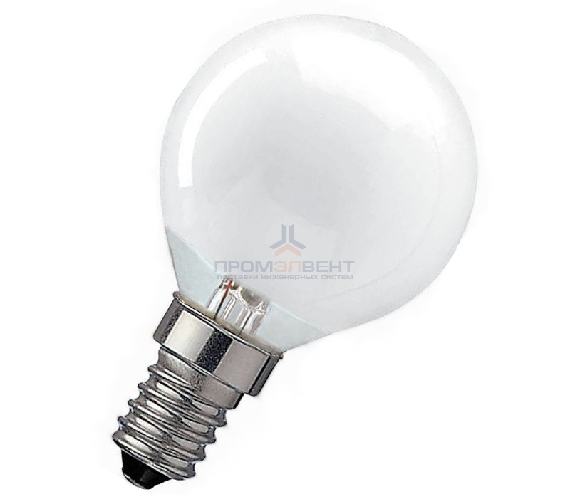 Лампа накаливания шарик Osram CLASSIC P FR 25W E14 матовая