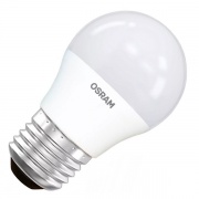 Лампа светодиодная шарик OSRAM LED LS CL P 6.5W/830 (60W) 220V E27 FR 550lm