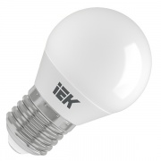 Лампа светодиодная ECO G45 шар 9Вт 230В 3000К E27 IEK