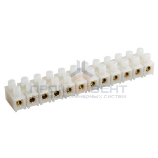 Зажим винтовой ЗВИ-10 2,5-6мм2 12пар ИЭК полиэтилен