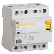 УЗО ВД1-63 4Р 63А 100мА ИЭК