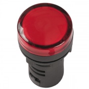 Лампа AD22DS(LED)матрица d22мм красный 24В AC/DC  ИЭК